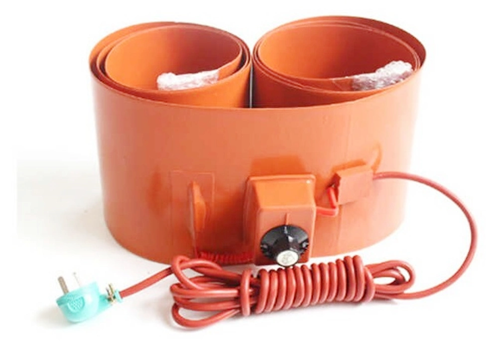Flexible Custom Silicone Rubber Band Drum Tank Blanket Heater
