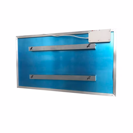 Flat Wall Mounted with Timer Infrared Panel Heater