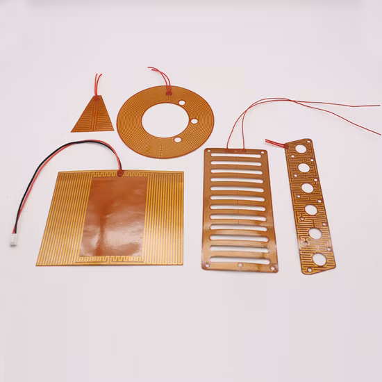 48V Flexible Electric Foil Kapton Polyimide Heater Pi Heating Element