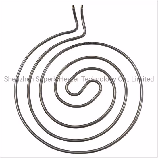 DN100 2.5kw Water Oil Gas Tubular Immersion Flanged Type Boiler Circulation Process Heater for Industrial