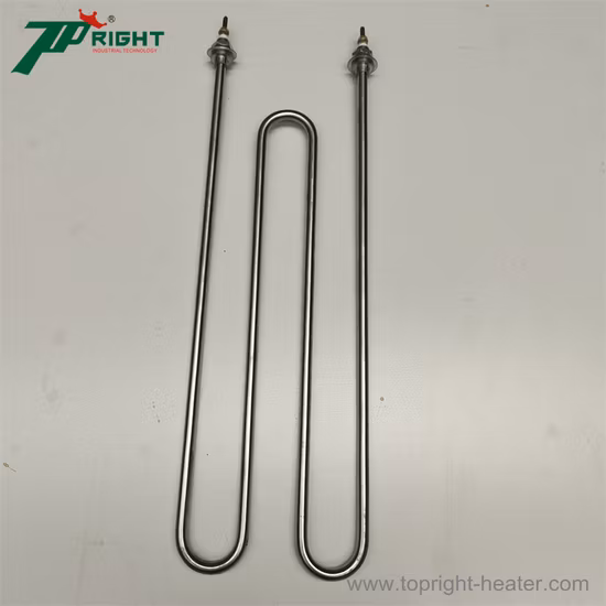 3kw/6kw/9kw/12kw/15kw Electric Industrial Rod Tube Tubular Immersion Water Heater for Liquid Heating