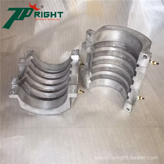 Custom Air-Cooling Cast-in Aluminum Band Heater for Plastic Extruder