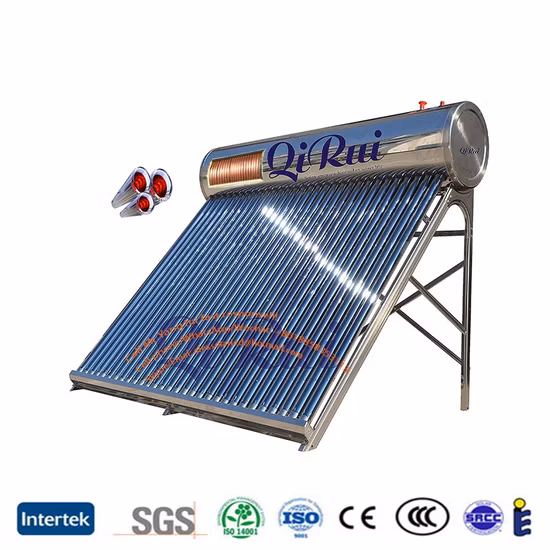 Copper Coil Thermosyphon Solar Water Heater