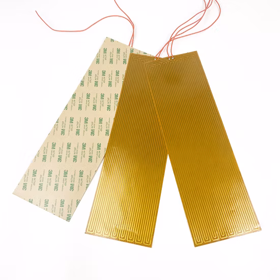 400X300 mm Polyimide Heaters Thick Film Heating Element 24V 30W
